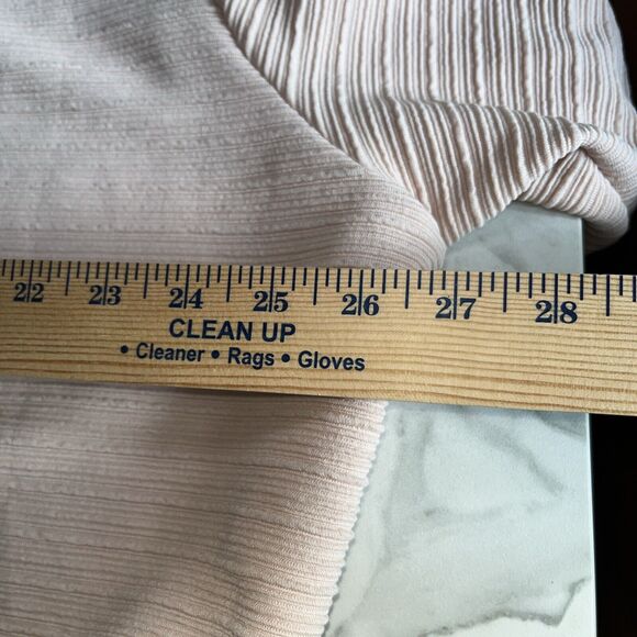 Tahari Women's Blush Pink Open-Front Long Jacket Textured Coat Plus Size 1X NWT - Picture 4 of 11